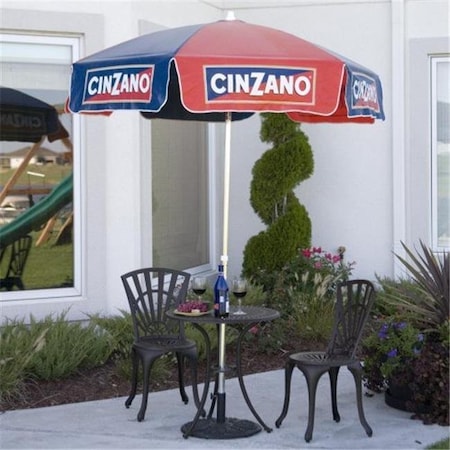 HEININGER HOLDINGS LLC Heininger Holdings 1378 Destination Gear 6 ft. Aluminum Cinzano Patio Umbrella 1378